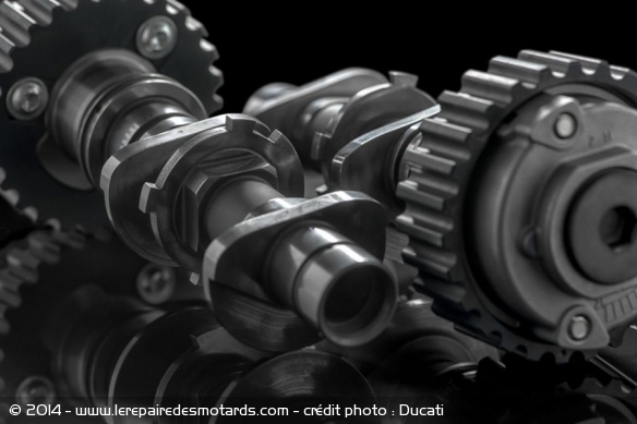 Moteur Ducati DVT à calage variable