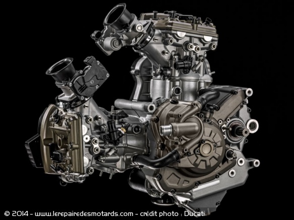 Moteur Ducati DVT à calage variable