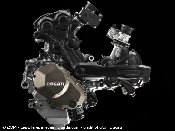 Moteur Ducati DVT à calage variable