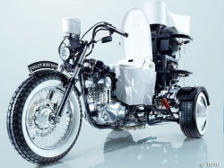 Le Toilet Bike Neo par Toto ou la moto toilettes