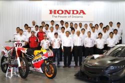 Les pilotes Honda pour la saison 2014
