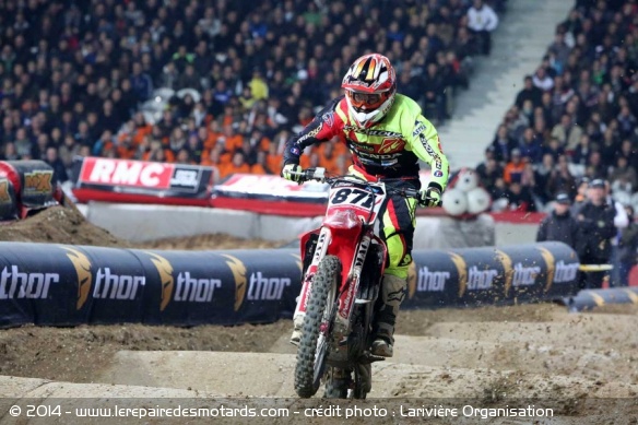 4ème du SX Paris-Lille, Fabien Izoird termine meilleur Français