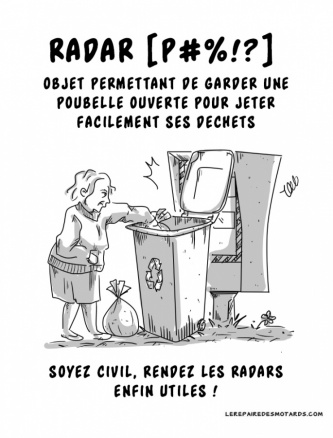 Nos amis les radars pour une ville plus propre