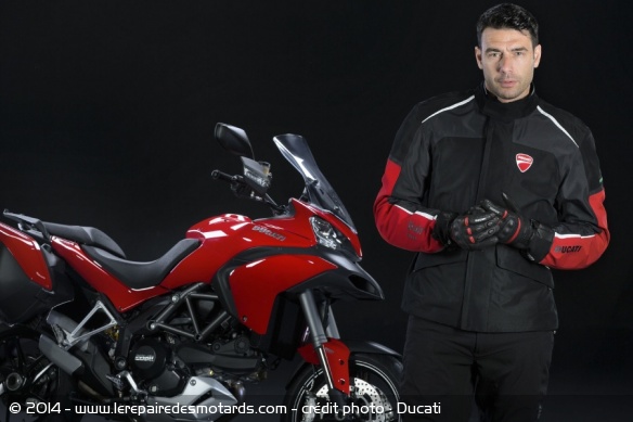 L'airbag pour la Ducati Multistrada