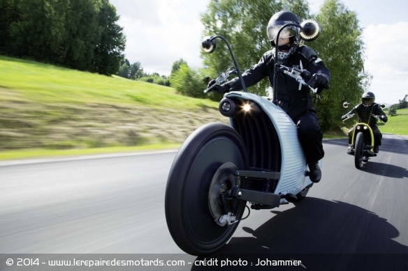 La moto électrique du futur