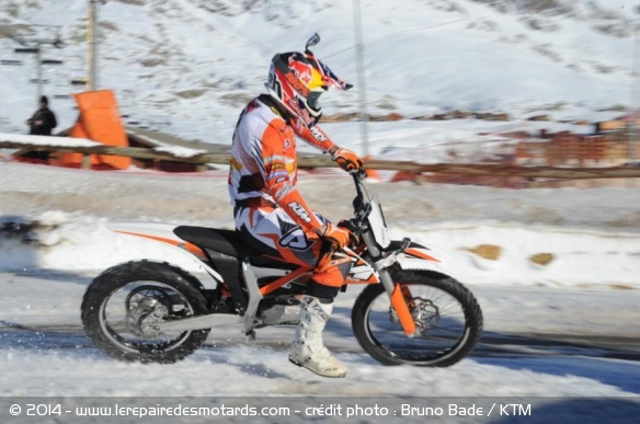 La Freeride E-SX à l'Alpe d'Huez 