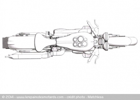 Prochaine moto de Matchless de dessus