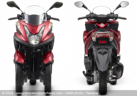 Scooter 3-roues Yamaha Tricity