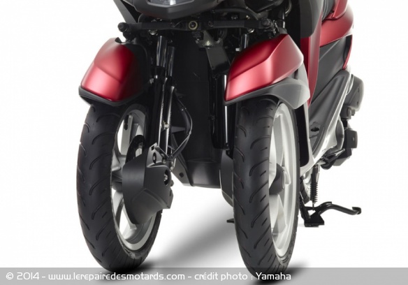 Scooter 3-roues Yamaha Tricity