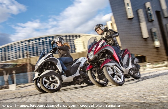 Scooter 3-roues Yamaha Tricity
