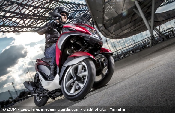Scooter 3-roues Yamaha Tricity