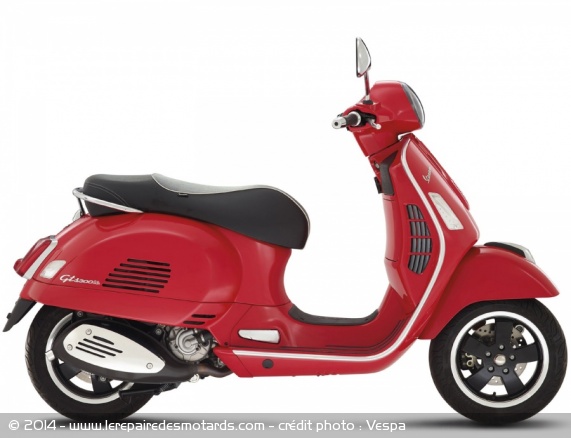 Scooter Vespa GTS Super 125 et 300