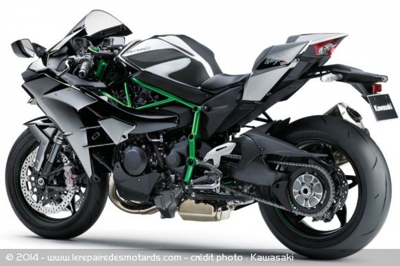 Sportive Kawasaki Ninja H2