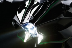 Sportive Kawasaki Ninja H2