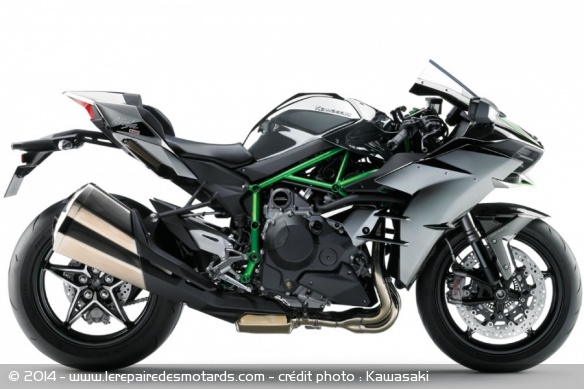 Sportive Kawasaki Ninja H2