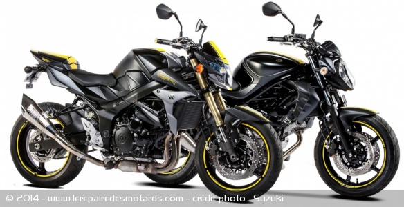Suzuki GSR 750 et Gladius Boss