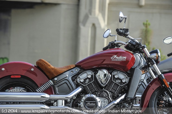 Zoom sur l'Indian Scout