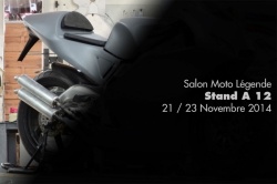 Une prépa 500 2temps au salon Moto Légende