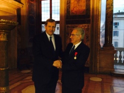 La Légion d'Honneur pour le président de Piaggio