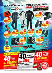 Des promos à foison pour les 40 ans de Dafy