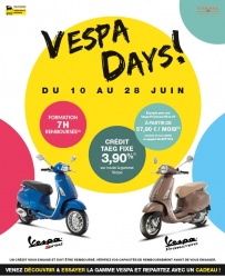 Crédit à 3,9% chez Vespa et Piaggio