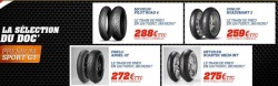 Promotions Doc Biker sur les pneus motos