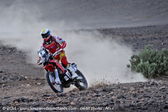 Rallye du Maroc : 4ème victoire pour Barreda - crédit photo : Team HRC