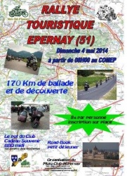 Rallye touristique Les Motards de Champagne