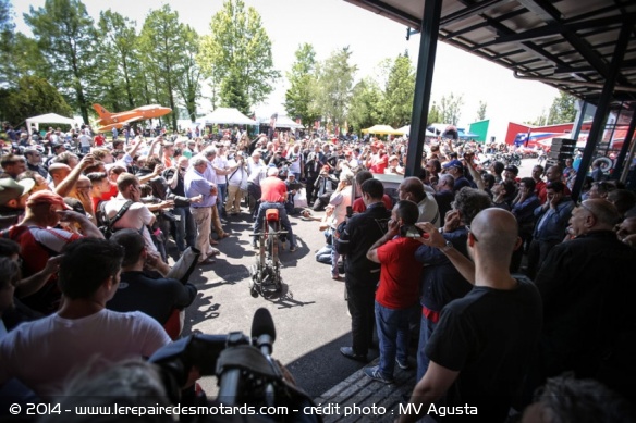 Le public était présent en masse à Schiranna