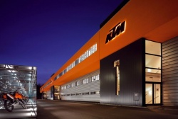 Le siège de KTM à Mattighofen - crédit photo H. Mitterbauer