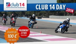 Roulages sur circuit Club14 Day