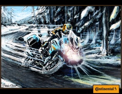 Saga publicitaire Continental : un sage en hiver