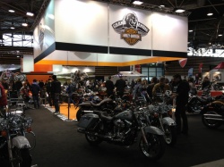 Harley Grand Lyon au Salon du 2-roues