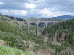 Saut à l'élastique en moto au Viaduc de Recoumène