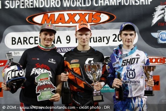Redondi, Linusson et McCanney sur le podium Junior