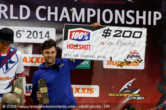 Jack Rowland devient le premier Junior vainqueur du Holeshot 100%