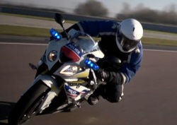 La Police essai sa BMW S1000RR