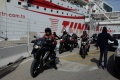 Arrivée Tunisian Moto Tour à Tunis