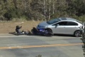 Vidéo motard chanceux