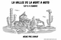 Vallée Mort à moto