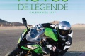 Calendrier mural Motos lgende