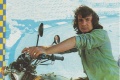 Portrait Michel Sardou spectacles moto