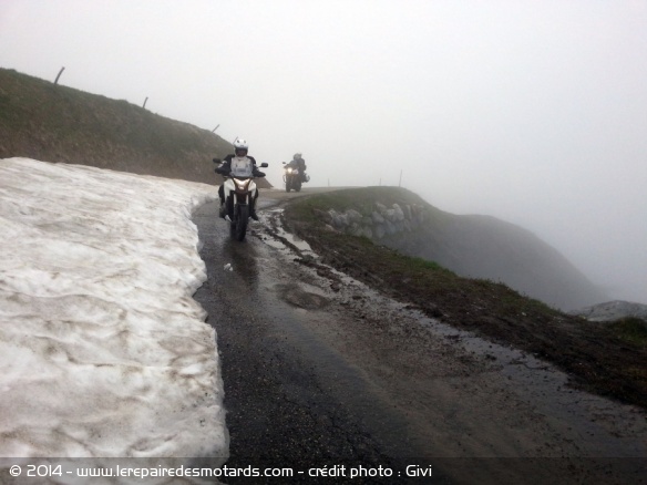Week-end moto dans les Alpes