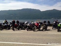 Week-end moto dans les Alpes
