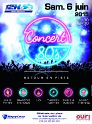 Affiche du Concert 12h Magny-Cours
