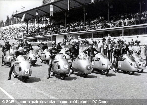 Les motos de GP des années 50/60 à l'honneur