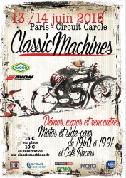 Classic Machines : ouverture de la billeterie
