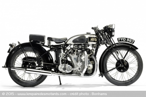 Une Vincent HRD Series-A aux enchères