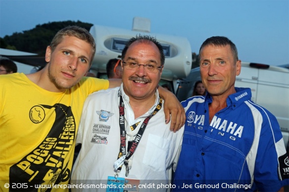 Jean-Luc David, Joe Genoud et Jean-Paul Clément