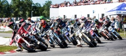 Supermotard : Bidart vainqueur à Lohéac - crédit photo : FFM
